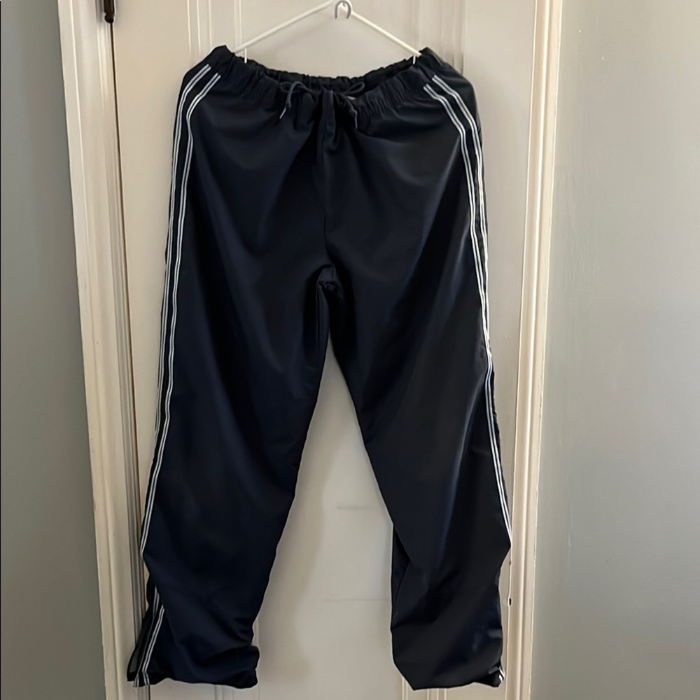 Women’s NavyTrack Pants with light blue Stripes